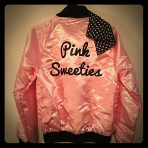 Pink Sweeties (Pink Ladies) Costume Jacket & Ascot